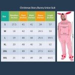 Adult Unisex Bunny Pajama Costume for Halloween