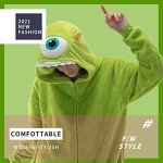 COSUSKET Cozy Unisex Animal Onesie Halloween Costume