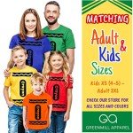 Kids Crayon Halloween Costume Tee for Boys & Girls
