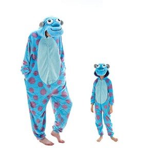 Cozy Unisex Flannel Animal Onesie Halloween Costume