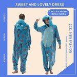 Cozy Unisex Flannel Animal Onesie Halloween Costume