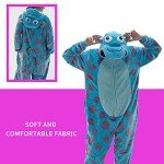 Cozy Unisex Flannel Animal Onesie Halloween Costume