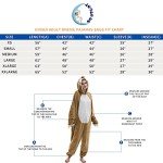 Sloth Halloween Onesie Costume for Adults