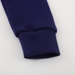 Blue Animal Print Long Sleeve Shirt for Girls