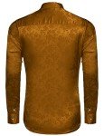 COOFANDY Men's Floral Jacquard Dress Shirt for Events