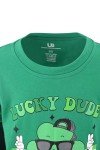 Lucky Clover Long Sleeve Shirt for Boys