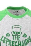Cute Boys' Raglan Long Sleeve St. Patrick's Shirt