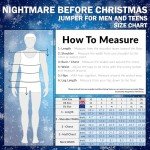 Disney Men's Halloween Crew Neck Pullover Sweater