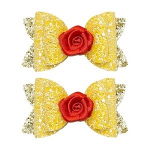 Halloween Princess Bow Clips - Set of 2