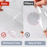 Clear Self-Sealing Cellophane Bags – 100 Pack