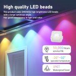 Smart RGB Outdoor String Lights for Halloween Fun