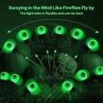 Solar Scary Eyeball Lights for Halloween Decor