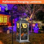Outdoor Halloween Solar Lantern Decorations for Yards