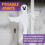 53” Bendable Ghost Tree Decoration for Halloween