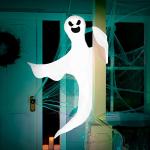 53” Bendable Ghost Tree Decoration for Halloween