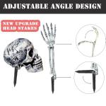 Realistic Skeleton Stakes for Halloween Yard Decorations
