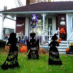 Hocus Pocus Outdoor Halloween Witch Yard Signs