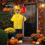 4 Ft Animated Halloween Decor with Sound & Lights