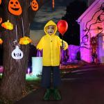 4 Ft Animated Halloween Decor with Sound & Lights