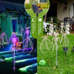 3D Scary Bat Solar Garden Lights - 2 Pack