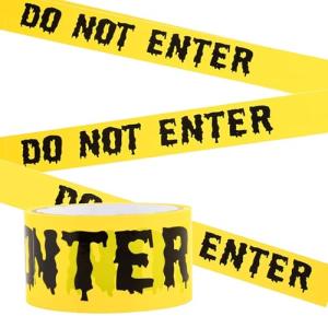 Caution Tape Roll for Halloween Party Decor