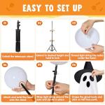 2 Pack Light Up Halloween Standing Ghosts