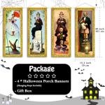 Large Haunted Mansion Stretching Portraits - 4 Pack