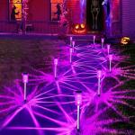 Gorrzai 10-Pack Halloween Solar Pathway Lights