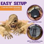 Light-Up Zombie Groundbreaker with Sounds for Halloween
