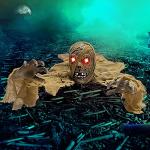 Light-Up Zombie Groundbreaker with Sounds for Halloween