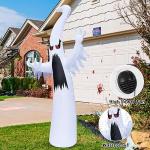 6 FT Scary Ghost Inflatable with Colorful LEDs