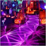 Gorrzai 10-Pack Halloween Solar Pathway Lights
