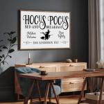 Hocus Pocus Halloween Wall Art Prints 16x32