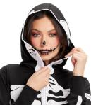Comfy Women's Skeleton Onesie Halloween Costume