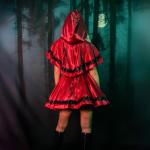Red and White Leg Avenue Halloween Costume - Large