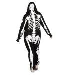 Comfy Women's Skeleton Onesie Halloween Costume