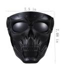 Skull Full Face Tactical Mask for Halloween Fun