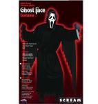 Men's Plus Size Scream Costume - Black