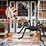 Giant Spider Web Decorations for Halloween Fun