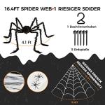 Giant Spider Web Decorations for Halloween Fun