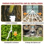 Giant Spider Web Decorations for Halloween Fun