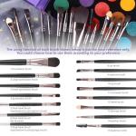 Colorful 86-Color Eyeshadow Palette and Brush Set