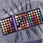 Colorful 86-Color Eyeshadow Palette and Brush Set
