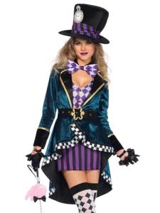 Delightful Hatter Sexy Tank Dress Costume Set