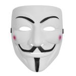 White Costume Mask for Halloween Cosplay Fun