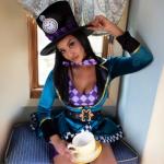 Delightful Hatter Sexy Tank Dress Costume Set
