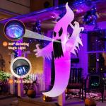 6 FT LED Halloween Inflatable Ghost Decoration