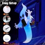 6 FT LED Halloween Inflatable Ghost Decoration