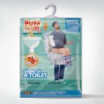 Funny Inflatable Toilet Costume for Halloween Fun