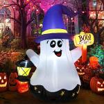 5 FT Halloween Inflatable Ghost with LED Lights